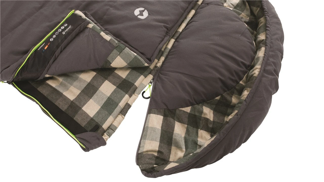 Outwell Camper Sleeping "L" Bag Black 4 Outwell Camper Sleeping "L" Bag Black - Image 2