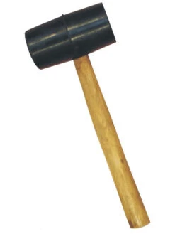 Wooden Mallet 16oz With Rubber Head