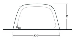 Outwell Lounge L Annexe -Outwell Zone 111430 LoungeLAnnexe DrawingOther4