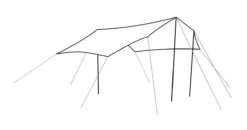 Outwell Canopy Tarp L 2024 -Outwell Zone 111434 CanopyTarpL DrawingPerspective2