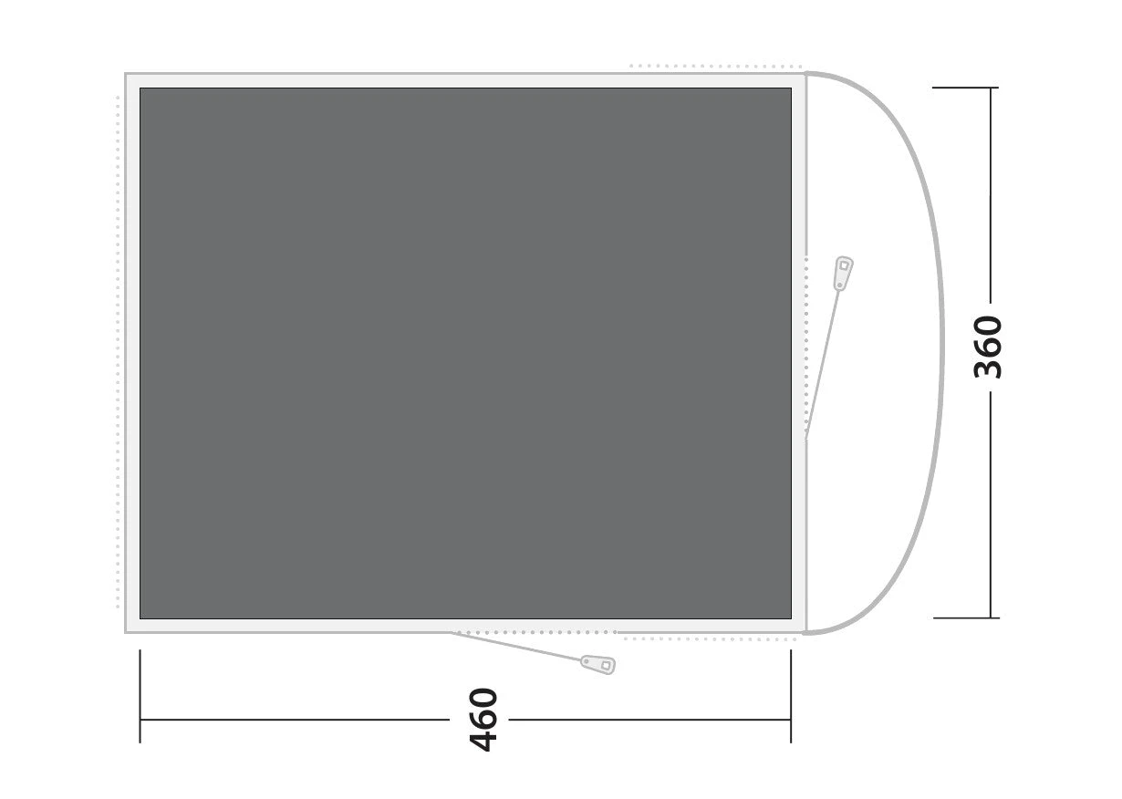 Outwell Sky 6 Footprint Groundsheet 2024 4 Outwell Sky 6 Footprint Groundsheet 2024 - Image 2
