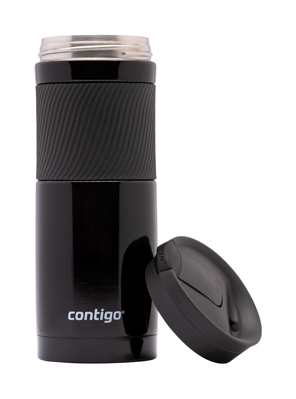 Contigo Byron SNAPSEAL™ Travel Mug Black 590ml 4 Contigo Byron SNAPSEAL™ Travel Mug Black 590ml - Image 2