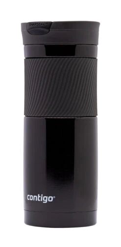 Contigo Byron SNAPSEAL™ Travel Mug Black 590ml 11 Contigo Byron SNAPSEAL™ Travel Mug Black 590ml -Outwell Zone 2095634 BYRONSS 20OZ BLACK SIDEVIEWLEFTcopy