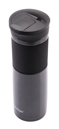Contigo Byron SNAPSEAL™ Travel Mug Gunmetal 720ml 10 Contigo Byron SNAPSEAL™ Travel Mug Gunmetal 720ml -Outwell Zone 2095635 BYRONSS 24OZ GUNMETAL BIRDSEYECLOSE