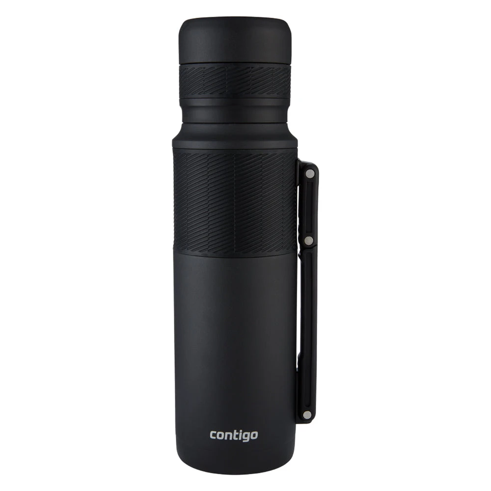 Contigo Thermal Bottle THERMALOCK™ Matte Black 1.2L 3 Contigo Thermal Bottle THERMALOCK™ Matte Black 1.2L