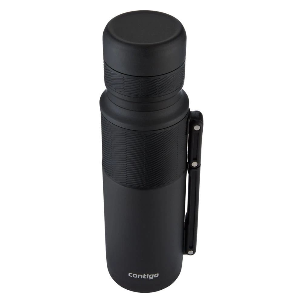 Contigo Thermal Bottle THERMALOCK™ Matte Black 1.2L 5 Contigo Thermal Bottle THERMALOCK™ Matte Black 1.2L - Image 3