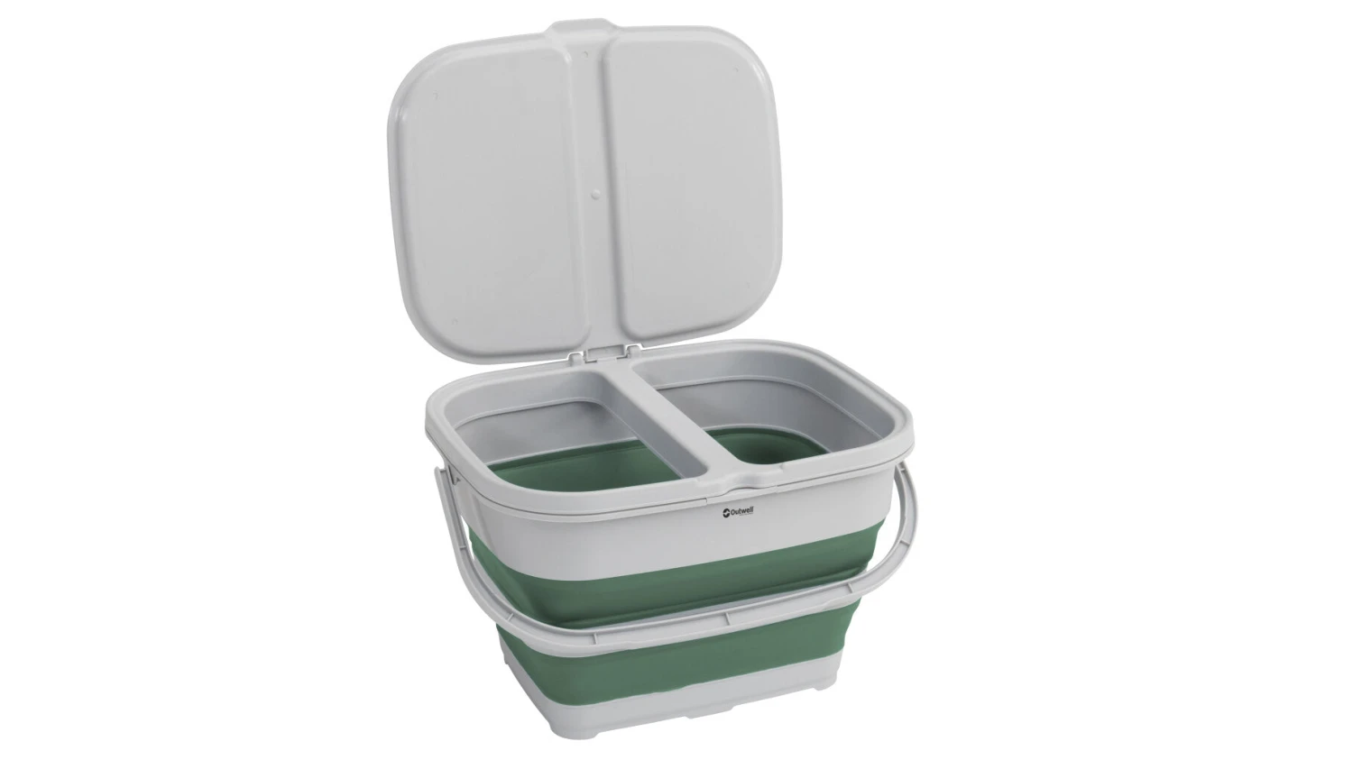 Outwell Collaps RecycleIt Basket Shadow Green 4 Outwell Collaps RecycleIt Basket Shadow Green - Image 2