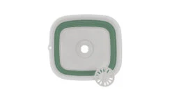 Outwell Collaps Wash Bowl With Drain Shadow Green -Outwell Zone 651130 CollapsWashBowlw drainShadowGreen Featurephoto3