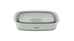 Outwell Collaps Wash Bowl With Drain Shadow Green -Outwell Zone 651130 CollapsWashBowlw drainShadowGreen Featurephoto5