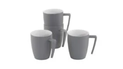 Outwell Gala 4 Person Mug Set Grey Mist