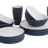 Outwell Gala 4 Person Dinner Set Navy Night -Outwell Zone 651227 Gala4PersonDinnerSetNavyNight Mainphoto1