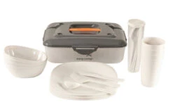 Easy Camp Picnic Box 24-Piece Set In A Carry Box