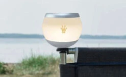 Outwell Zone 12 Isabella Solar-Driven Light X 2 Ideal For Table Or Windbreak Spikes