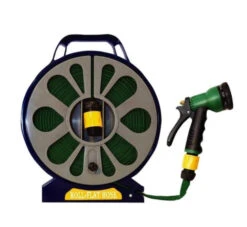 Green Blade !5m Flat Hose With Nozzle