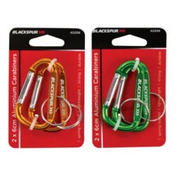 Carabiner I X Pack Of 2 - 6cm Lightweight Use