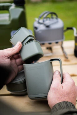 RidgeMonkey ThermoMug DLX Brew Set Green -Outwell Zone MAX00016