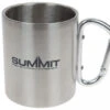 Summit Stainless Steel Mug With Carabiner Handle 300ml