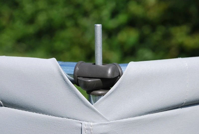 Isabella 4 Sided Windscreen Grey 4 Isabella 4 Sided Windscreen Grey - Image 2