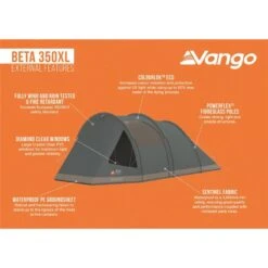 Vango Beta 350XL Tent Mineral Green 2024 -Outwell Zone beta 350xl 2