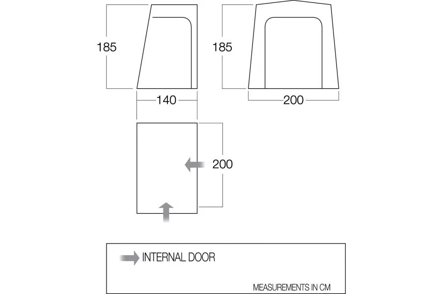 Vango Sports Awning Inner BR004 4 Vango Sports Awning Inner BR004 - Image 2