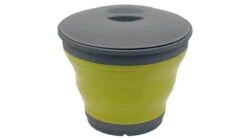 Outwell Collaps Bucket With Lid Lime Green -Outwell Zone bucket with lid 2