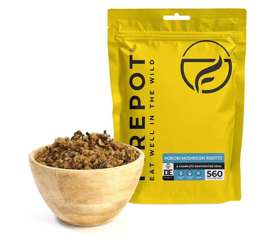 Firepot Porcini Mushroom Risotto Dehydrated Meal 135g 3 Firepot Porcini Mushroom Risotto Dehydrated Meal 135g