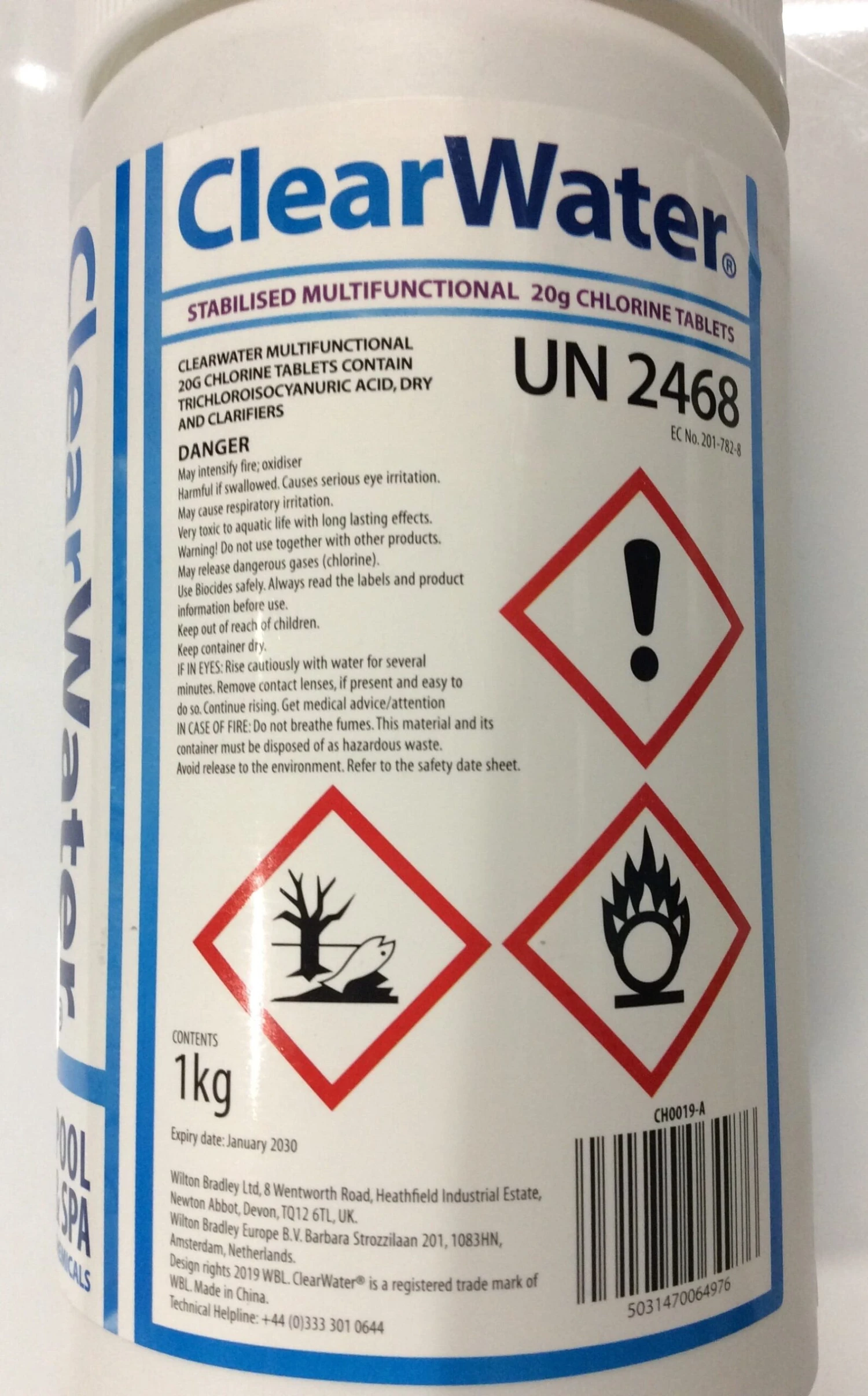 Clearwater Multi Function Chloride Tablets 50 X20g 4 Clearwater Multi Function Chloride Tablets 50 X20g - Image 2