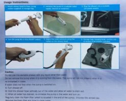 Portable Shower 12 Volt With Pump And Fittings -Outwell Zone image 15ccfd4e 1e03 4015 846f ce1b0ba2c56c