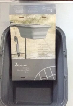 Isabella Folding Washing Up Bowl 8.5 Litre -Outwell Zone image 1679eb5e 093b 4077 880c d31eb1329b7d