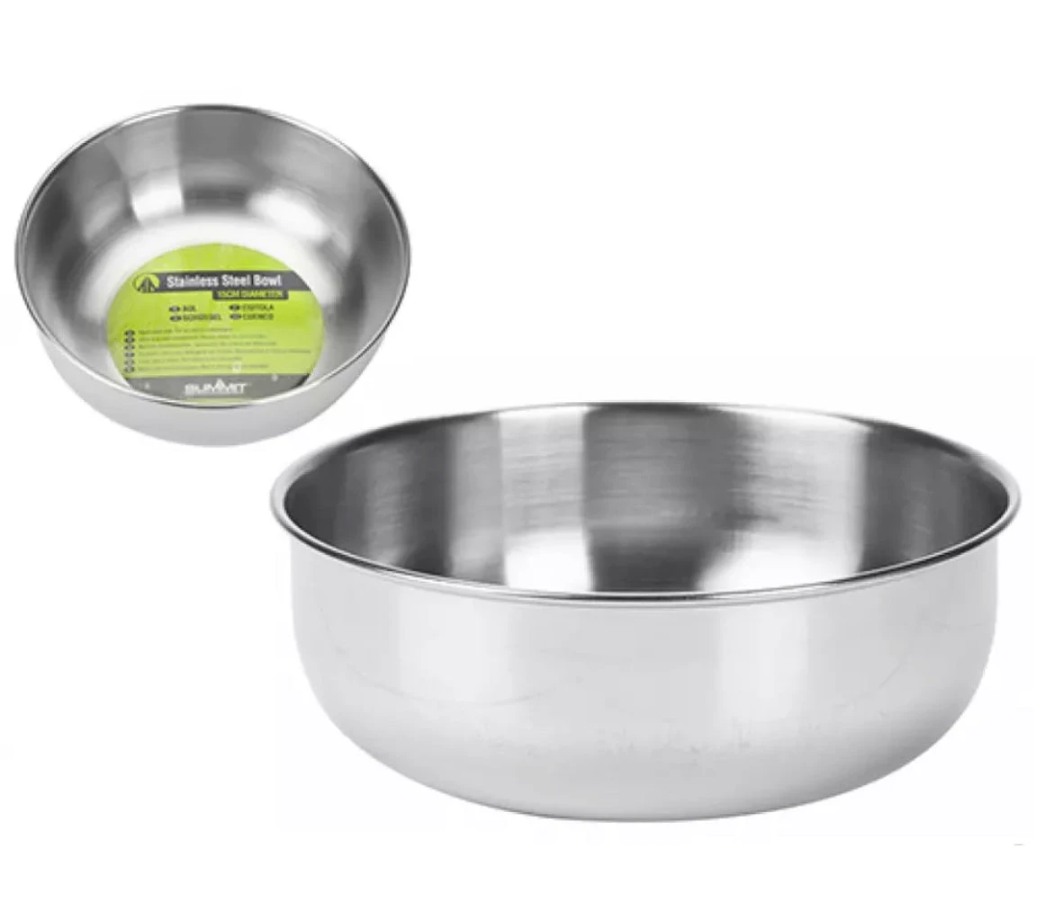 Summit Stainless Steel Bowl 14.5cm 3 Summit Stainless Steel Bowl 14.5cm