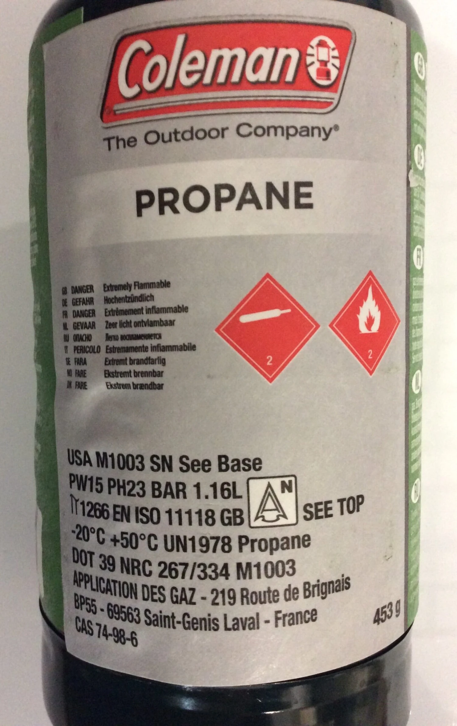 Coleman Propane Gas Cylinder 7 Coleman Propane Gas Cylinder - Image 5