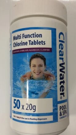 Clearwater Multi Function Chloride Tablets 50 X20g