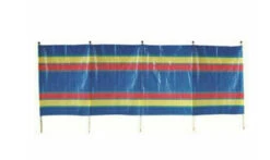 5 Pole WindBreak Wooden Poles