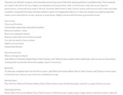 Fenwicks Waste Pipe & Tank Cleaner -Outwell Zone image 3d7d90c5 f749 4273 bdce ae373a6eecaf