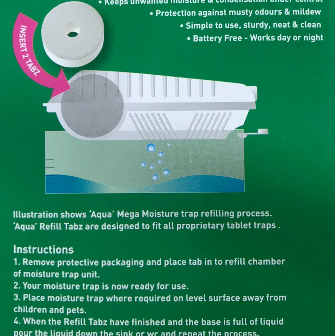 Quest Aqua Kontrol Refill Tabs Set Of Two Scent Free – 2 Litre Capacity 4 Quest Aqua Kontrol Refill Tabs Set Of Two Scent Free – 2 Litre Capacity - Image 2