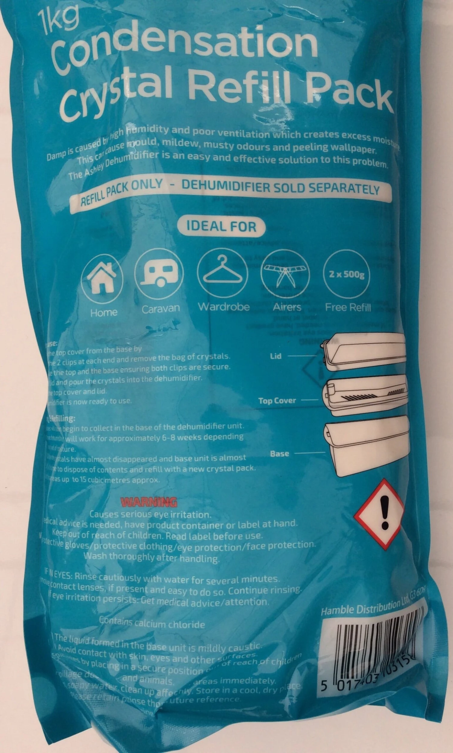 Ashley Condensation Crystal Refill Pack 1kg 4 Ashley Condensation Crystal Refill Pack 1kg - Image 2