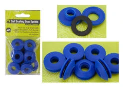 Summit Self Sealing Snap Eyelets, 12mm - 10 Pack