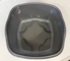 Square Washing Up Bowl 32cm Silver Bowl