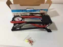 Streetwize Single Barrel Foot Pump