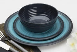Flamefield Granite Aqua 12pc Melamine Set -Outwell Zone image 678d999d 4300 4c70 8953 a52ff3d6aee8