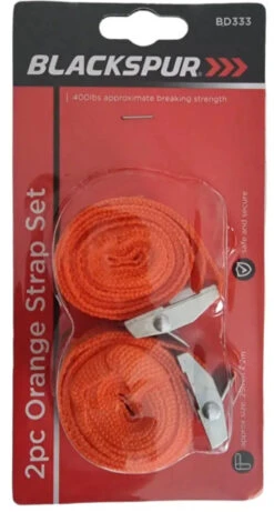 2pc Orange Strap Set (Blackspur)
