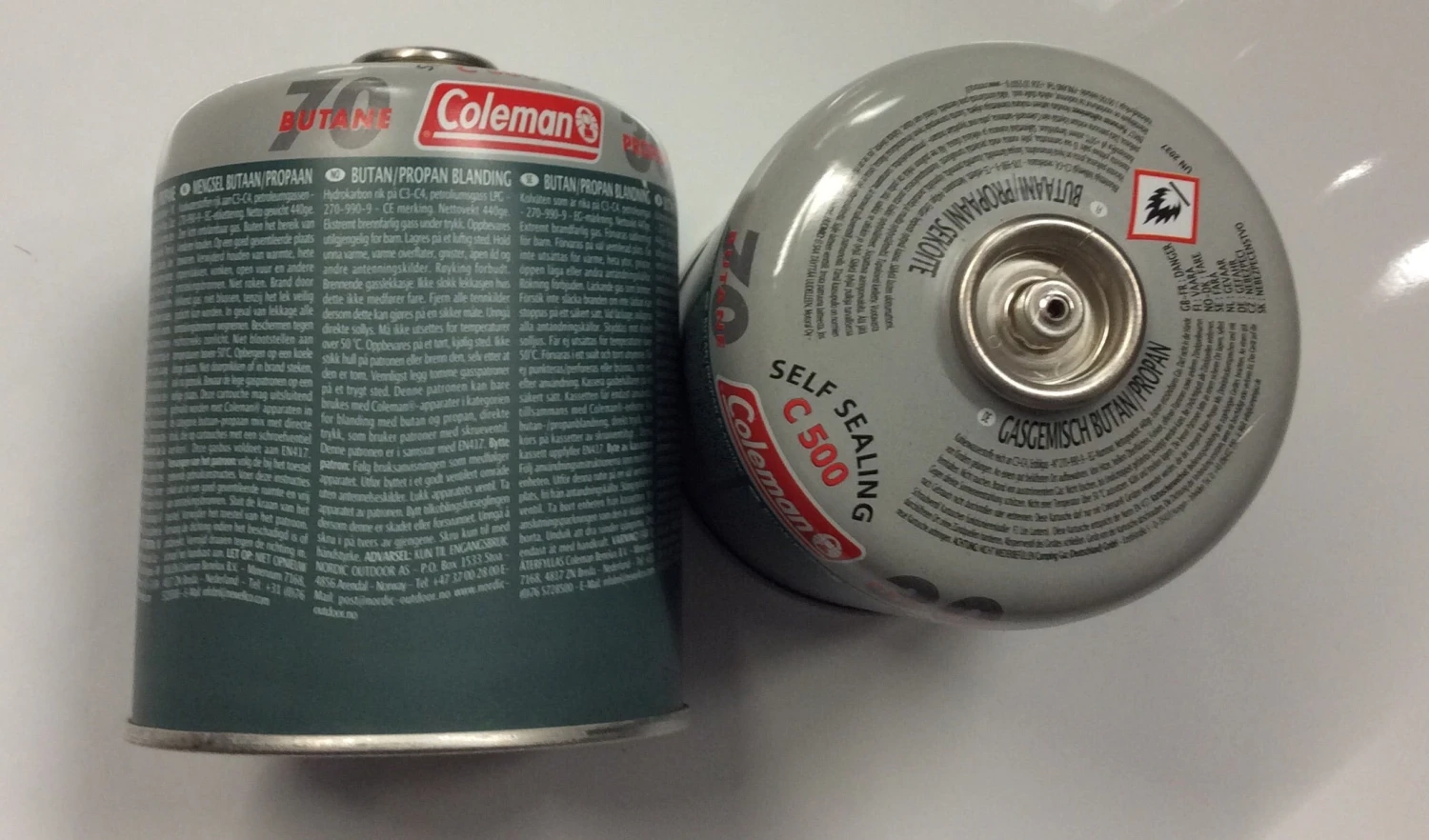 Coleman C500 X 2 Gas Cartridges 4 Coleman C500 X 2 Gas Cartridges - Image 2