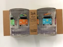VW Short Tumblers 11oz 1 X 2 (pair)