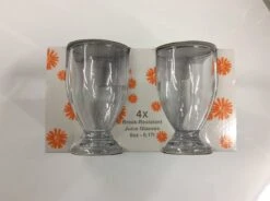 Acrylic Juice Glasses 1 X 4 6oz