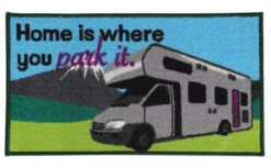 Quest Motorhome Washable Home Is Where You Park It Motorhome Mat -Outwell Zone image a5bb08f2 aecf 4397 8d7b cb05419ef89c