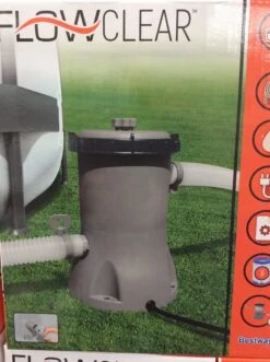 Flowclear Swimming Pool Pump And Filter 530gal Per Hour