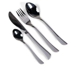 Kampa Kensington 16pc Stainless Steel Cutlery Set