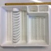Large Cutlery Tray In White -Outwell Zone image bea899b7 a7e7 485a 9811 9a96a3eb5bc3