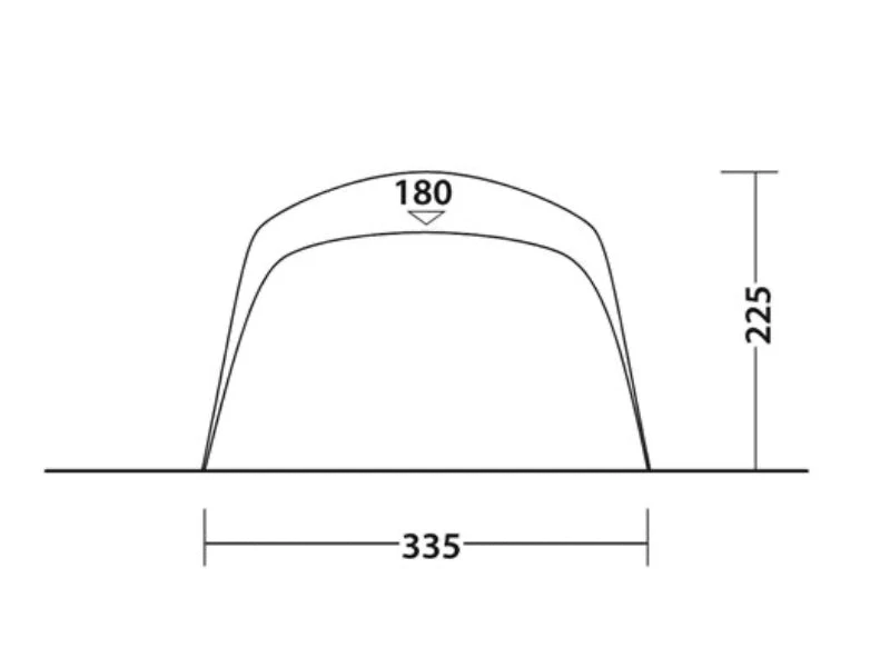 Outwell Air Shelter Tent Conection 6 Outwell Air Shelter Tent Conection - Image 4