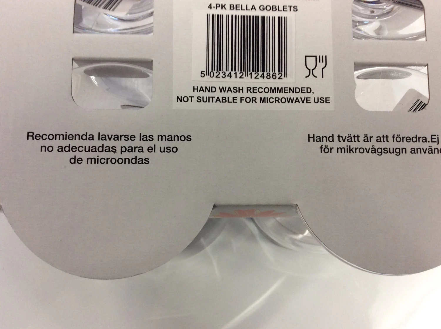 Bella Goblets X 4 14oz Break Resistant 5 Bella Goblets X 4 14oz Break Resistant - Image 3